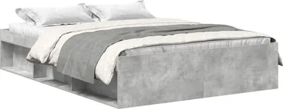 Obrázek produktu pro vidaXL Rám postele betonový šedý 150x200 cm