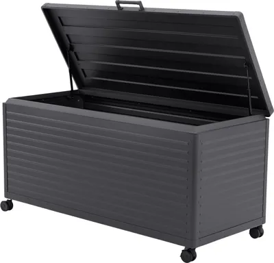 Produktbild von MIRADOR 165 Auflagenbox 829 Liter Gartenbox Aluminium Anthrazit Kissenbox fur Garten Balkon