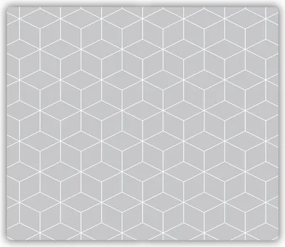 Produktbild von Tulup Glas Herdabdeckplatte Glaskeramikkochfeld-Abdeckung Spritzschutz Glasabdeckplatte Kochplattenabdeckung und Schneidebrett - Einteilig - 60x52 cm Geometrische Figuren