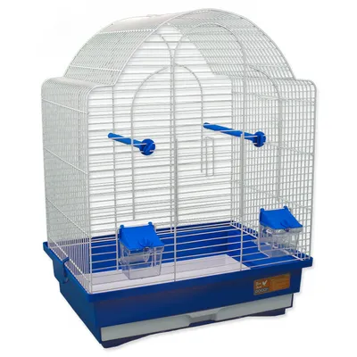 Zdjęcie produktu dla Klatka Bird Jewel K9 45x33,5x59cm biało-niebieska
