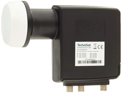 Obrázek produktu pro TechniSat Universal SCR 8+2 LNB, Unicable (SCR) LNB, 10,7 - 12,75 GHz, 10,7 - 11,7 GHz, 11,7 - 12,75 GHz, 9,75 GHz, 10,6 GHz