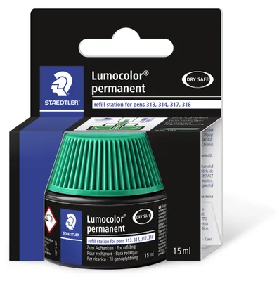 Produktbild von STAEDTLER 487 17 Nachfüllstation für Lumocolor permanent Universalstifte Einzelprodukt grün