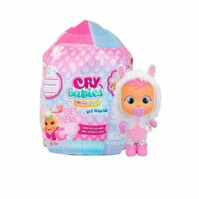 Image de IMC Toys, Cry Babies Magic Tears série Keep Me Warm avec mini-poupée et accessoires, Coloré
