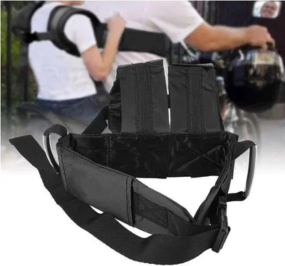 Image de Ceinture de sécurité pour enfants - Noir - Sur mesure - Motorriem.