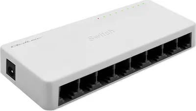 Produktbild von Qoltec Nrtwork SWITCH 8xRJ45 port 100Mbps LAN