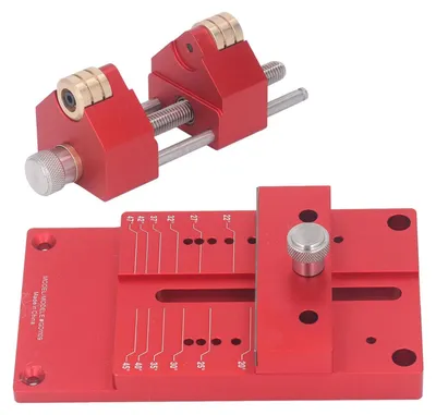 Produktbild von Meißelschleifset mit Schleifführung - Aluminiumlegierung - 15-45 Grad