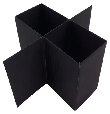 Image de Meyliving A100572 Porte-bouteilles, noir