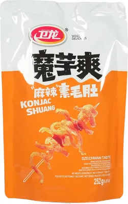Produktbild von Wei-Long Delicious Konjac Snack mit Szechuan Geschmack 252g
