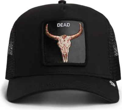 Image de Casquette Trucker unie GOORIN - Casquette, patch sur le devant, taille unique Dead Skull Trucker