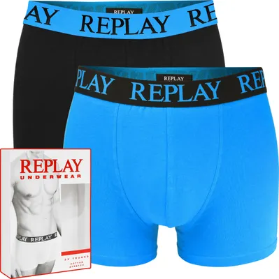Immagine prodotto di Replay 2-pack - Boxer in cotone da uomo, pantaloni da uomo