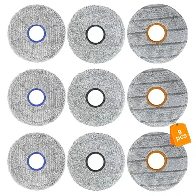 Reinigungstücher für Dreame Matrix10 Ultra, 9 Stück, waschbar