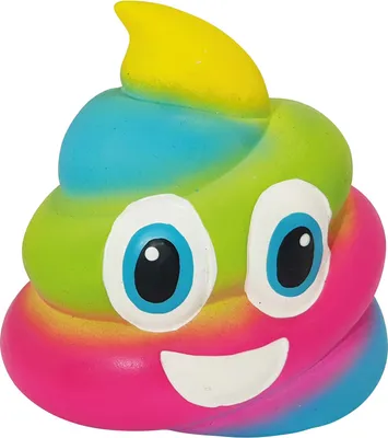 Produktbild von Nobby Hundespielzeug Rainbow Poop, Latex