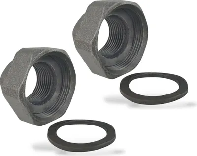 Produktbild von Pumpenverschraubung Satz Temperguss 1 1/4 Zoll Überwurfmutter x 3/4 Zoll IG