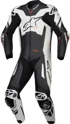 Obrázok produktu pre Alpinestars GP Plus V4 Sprint 1-dielna kožená kombinéza na motorku, čierna/biela, 52