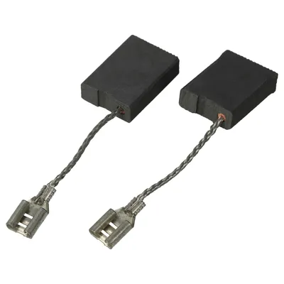 Produktbild von vhbw 2x Kohlebürste kompatibel mit Bosch PWS 21-230 Elektrowerkzeug - verzinkte Litze