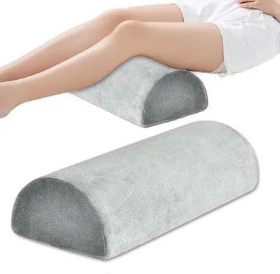 Image de Oreiller en mousse à mémoire de forme - Coussins de soutien pour les jambes, les genoux et le bas du dos - Coussins rehausseurs pour les jambes, pour les personnes dormant sur le côté ou sur le dos - Confort - Ergonomique