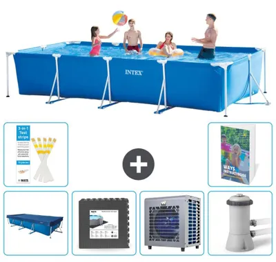 Zdjęcie produktu dla Prostokątny basen stelażowy - 450x220x84 cm - 5-elementowy, model S156