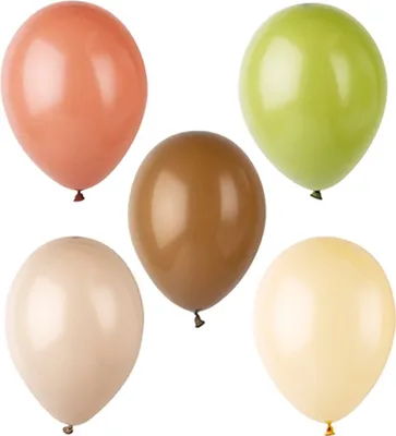 Produktbild von Luftballons Ø 25 cm farbig sortiert "Natural"
