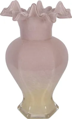 Immagine prodotto di Clayre & Eef Vaso Ø 14x25 cm Rosa Vetro