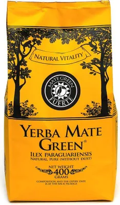 Produktbild von YERBA MATE GREEN FUERTE 400 g – MATE GREEN