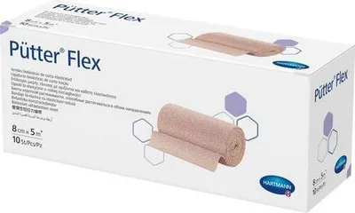 Obrázek produktu pro Hartmann PütterFlex, 8 cm x 5 m - 10 kusů | balení (10 ks)