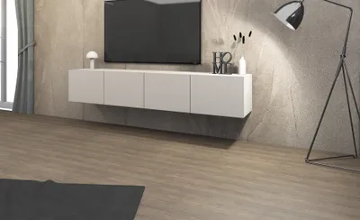Produktbild von Kommode Lowboard "Sophia" hängend 200cm 4-türig Kaschmir