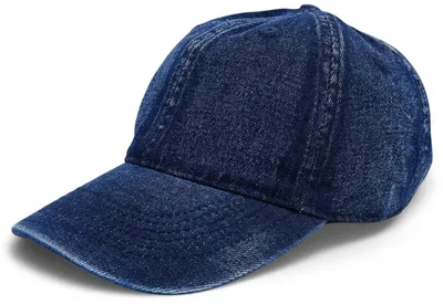 Produktbild von styleBREAKER Jeans Baseball Cap Uni | Denim Basecap mit Verstellbarer Schnalle | 6-Panel Cap mit Gebogenem Schirm & Luftlöchern | Atmungsaktive Baumwoll-Mütze für Damen & Herren