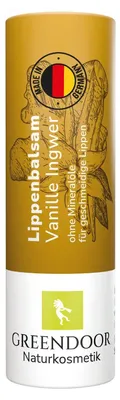 Produktbild von GREENDOOR Lippenbalsam Vanille Ingwer
