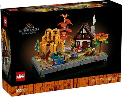 Produktbild von LEGO® Icons 11372 Herbstlicher Landhausgarten