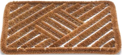Produktbild von Fußmatte Kokosbürsten natur Kokos/Stahl L500xB800xS30mm