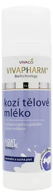 Produktbild von Vivaco VivaPharm Kö rperlotion mit Ziegenmilch 200ml
