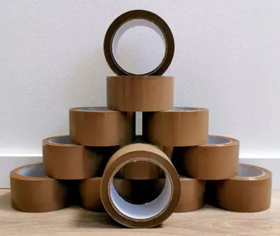 Produktbild von Paketklebeband Braun 48 Rollen Klebeband Paketband 66 Meter Packband
