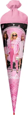 Obrázek produktu pro ROTH 677504 Školní kužel Barbie - kulatý, 70 cm