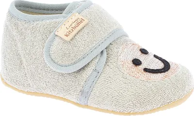 Produktbild von Living Kitzbühel Babyklettschuh Frottee Smiley Sand Größe EU 20