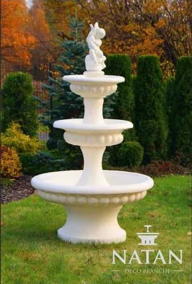 Immagine prodotto di Fontana ornamentale Fontana 186cm Scultura Fontana Decorazione Giardino Fontana Stagno Nuovo
