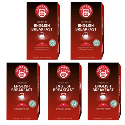 Obrázek produktu pro Čajová konvice Premium English Breakfast černý čaj 35g 5 balení