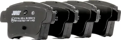 Produktbild von JURID Bremsbeläge Satz Hinten für CITROËN C4 Grand Picasso I (UA) 573194J