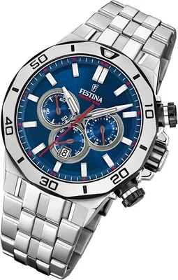 Produktbild von Festina Herren Uhr F20448-3 Chrono Bike blau-rot
