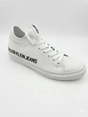 Produktbild von Calvin Klein Jeans Icarus Sneaker Weiß –Gr.39 Herren Low-Top Schuhe mit Logo – Bequem & Stylisch