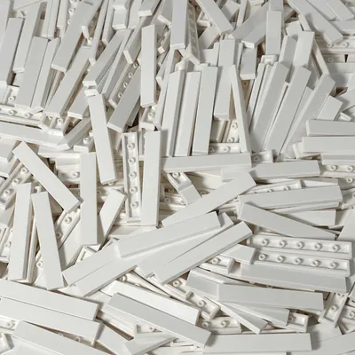 Obrázek produktu pro LEGO® 1x6 dlaždic bílé - 6636 NOVINKA! Množství 50x