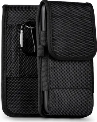 Produktbild von moex® Agility Case kompatibel mit Xiaomi Redmi Note 9 - Handy Gürteltasche, Schwarz
