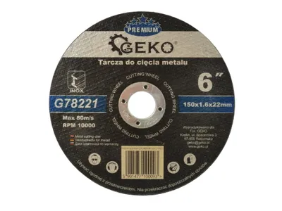 Obrázok produktu pre Rezný kotúč do kovu 150mm x 1.6mm x 22mm 02100