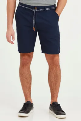Produktbild von BLEND BHMennok Herren Leinenshorts kurze Leinenhose Bermuda mit Gürtel Regular fit