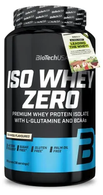 Image de Whey Isolate - Biotech USA - ISO WHEY ZERO (908g) - Saveur Tiramisu