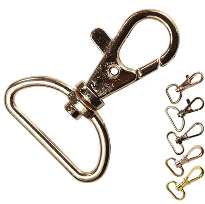 1 Bolzen-Karabiner Karabinerhaken rosegold 25x41 mm