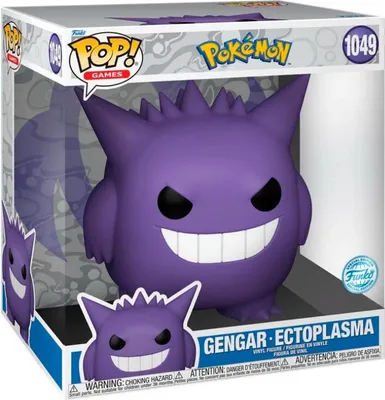Produktbild von Funko Pop! Pokémon - Gengar (10 Inch) #1049 Special Edition