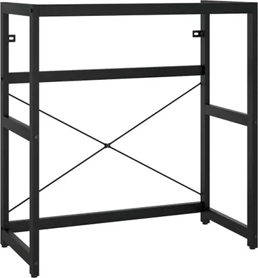 Obrázok produktu pre vidaXL Rám umývadla do kúpeľne čierny 79x38x83 cm železo