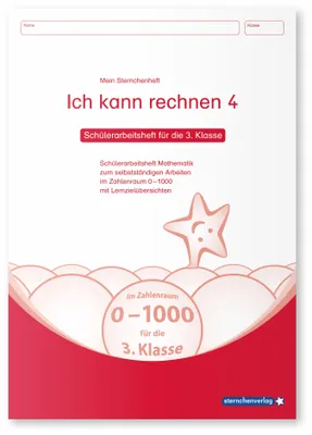 Produktbild von Ich kann rechnen 4 - Schülerarbeitsheft für die 3. Klasse