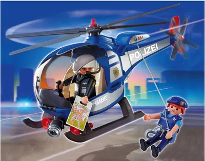 Produktbild von PLAYMOBIL 4266 Polizeihubschrauber