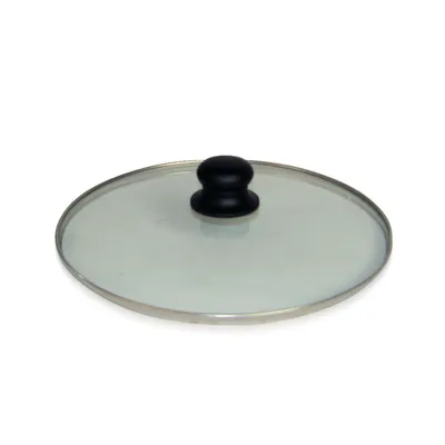 Zdjęcie produktu dla Pokrywa szklana Riess płaska do patelni Panamera/Cortina/Reventon Ø28 cm